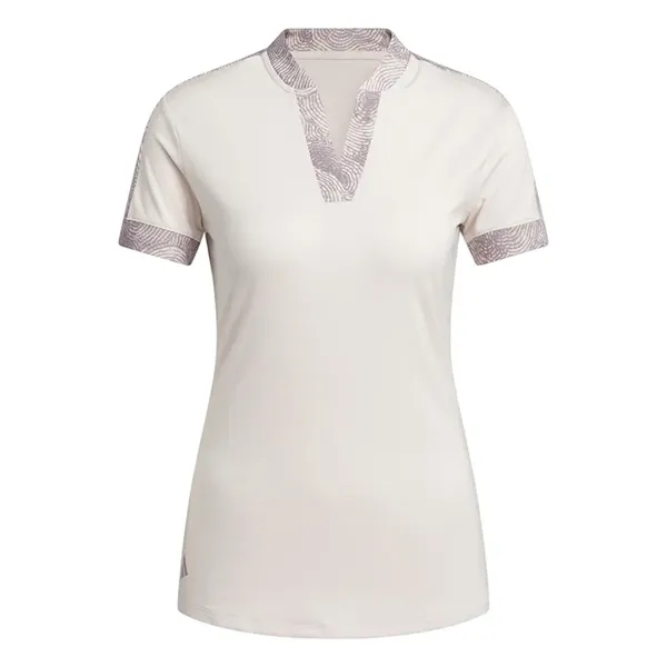 Adidas Ladies Ultimate365 Printed Polo - Adidas Ladies Ultimate365 Printed Polo - Image 5 of 5