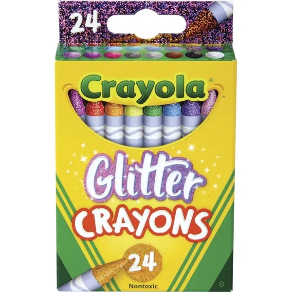 Crayola 24ct. Glitter Crayons - Crayola 24ct. Glitter Crayons - Image 0 of 0