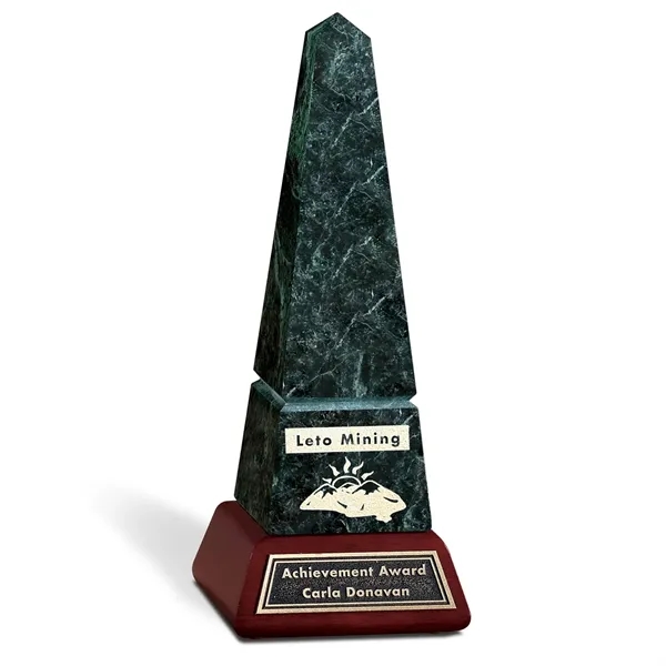 Green Marble Obelisk Award - Green Marble Obelisk Award - Image 0 of 0