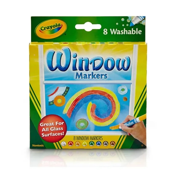Crayola 8ct. Washable Window Markers - Crayola 8ct. Washable Window Markers - Image 0 of 0