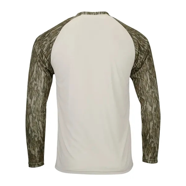 Paragon Men's Jackson Mossy Oak Colorblocked Long Sleeve ... - Paragon Men's Jackson Mossy Oak Colorblocked Long Sleeve ... - Image 3 of 6