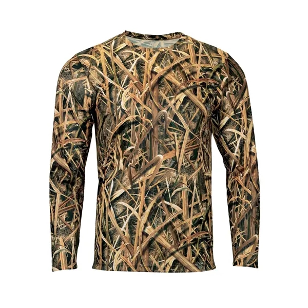 Paragon Men's Oxford Performance Camo Print Long Sleeve T... - Paragon Men's Oxford Performance Camo Print Long Sleeve T... - Image 4 of 6