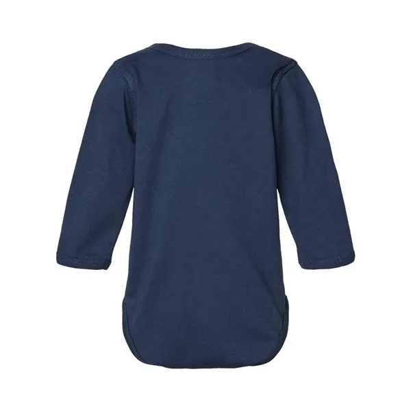 Rabbit Skins Infant Fine Jersey Long Sleeve Bodysuit - Rabbit Skins Infant Fine Jersey Long Sleeve Bodysuit - Image 10 of 23