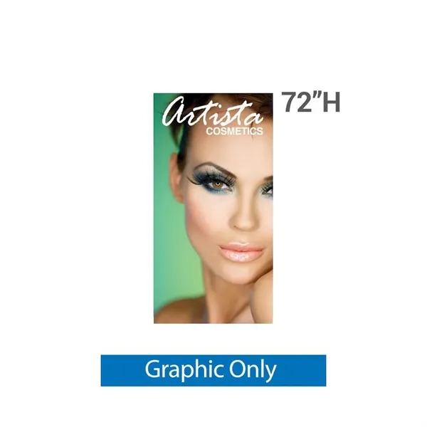 36" Silverstep Retractable Stand & 72" Fabric Banner - 36" Silverstep Retractable Stand & 72" Fabric Banner - Image 4 of 6