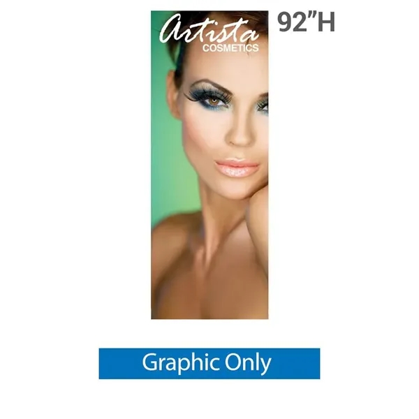 36" Silverstep Retractable Stand & 92" Fabric Banner - 36" Silverstep Retractable Stand & 92" Fabric Banner - Image 4 of 6