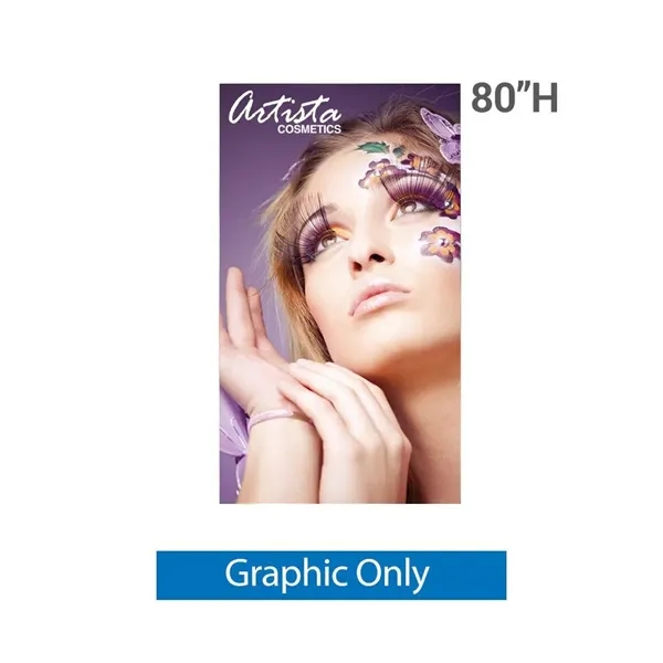 48" Silverstep Retractable Stand & 80" Fabric Banner - 48" Silverstep Retractable Stand & 80" Fabric Banner - Image 3 of 4