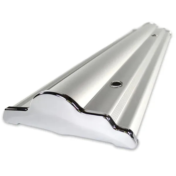 48" Silverstep Retractable Stand & 84" Vinyl Banner - 48" Silverstep Retractable Stand & 84" Vinyl Banner - Image 4 of 4