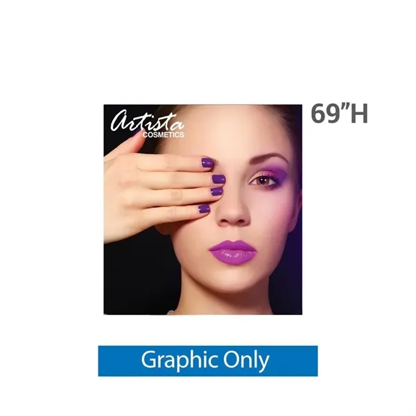 60" Silverstep Retractable Stand & 69" Fabric Banner - 60" Silverstep Retractable Stand & 69" Fabric Banner - Image 3 of 4