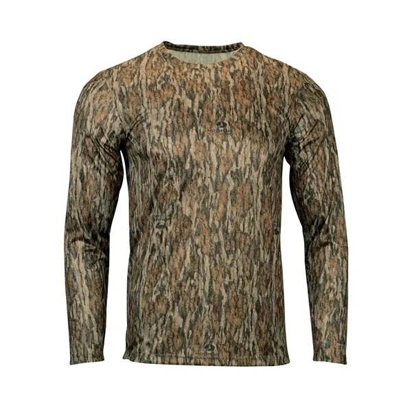 Custom Paragon Men's Oxford Performance Camo Print Long Sleeve T...