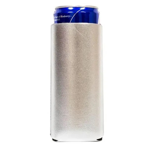 12 Oz. Screen Print Metallic Slim Seltzer Coolie - 12 Oz. Screen Print Metallic Slim Seltzer Coolie - Image 5 of 6