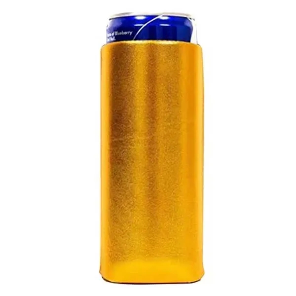 12 Oz. Screen Print Metallic Slim Seltzer Coolie - 12 Oz. Screen Print Metallic Slim Seltzer Coolie - Image 6 of 6