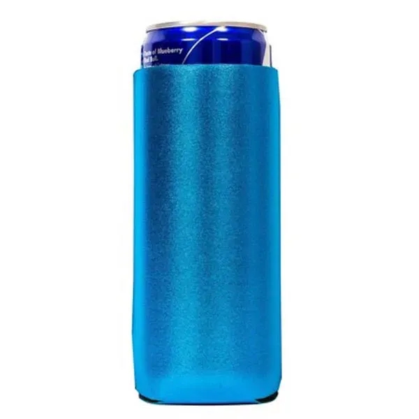 12 Oz. Screen Print Metallic Slim Seltzer Coolie - 12 Oz. Screen Print Metallic Slim Seltzer Coolie - Image 3 of 6