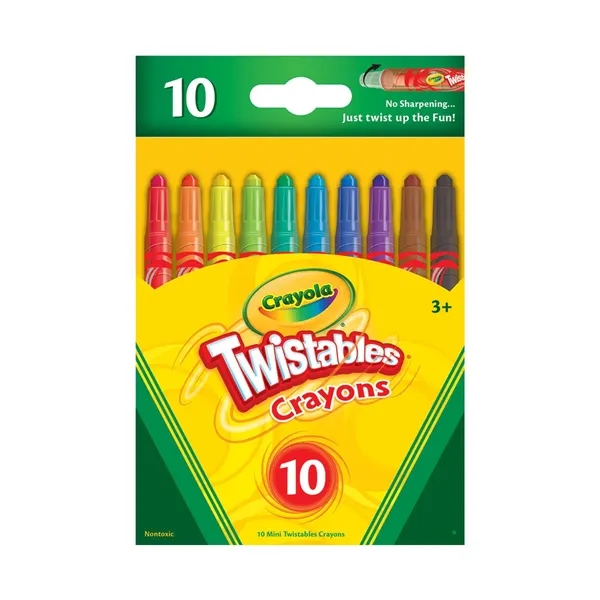 Crayola 10 count Mini Twistable Crayons - Crayola 10 count Mini Twistable Crayons - Image 0 of 0