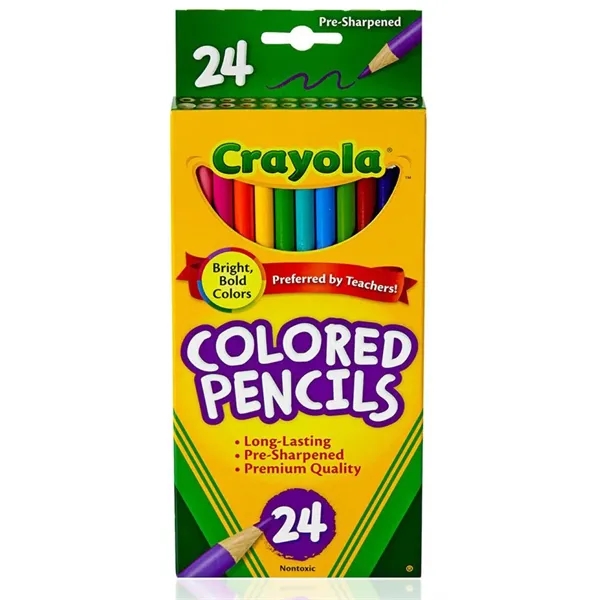 24 ct. Full Size Non-Toxic Crayola Colored Pencils Set - 24 ct. Full Size Non-Toxic Crayola Colored Pencils Set - Image 0 of 0