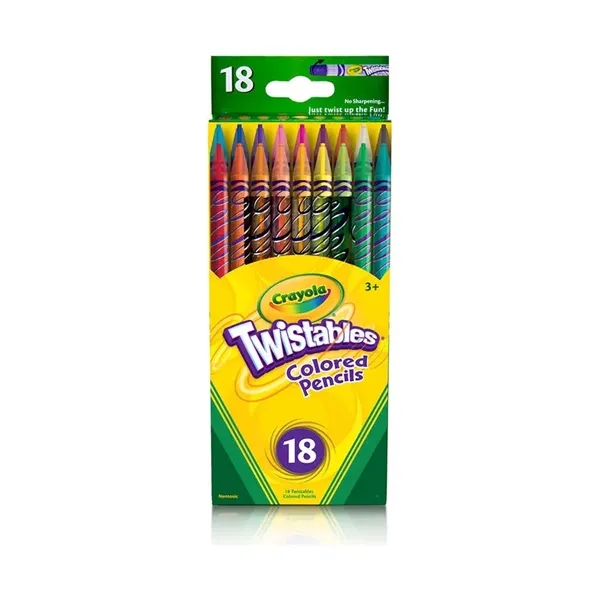 Crayola 18ct. Twistable Colored Pencils - Crayola 18ct. Twistable Colored Pencils - Image 0 of 0