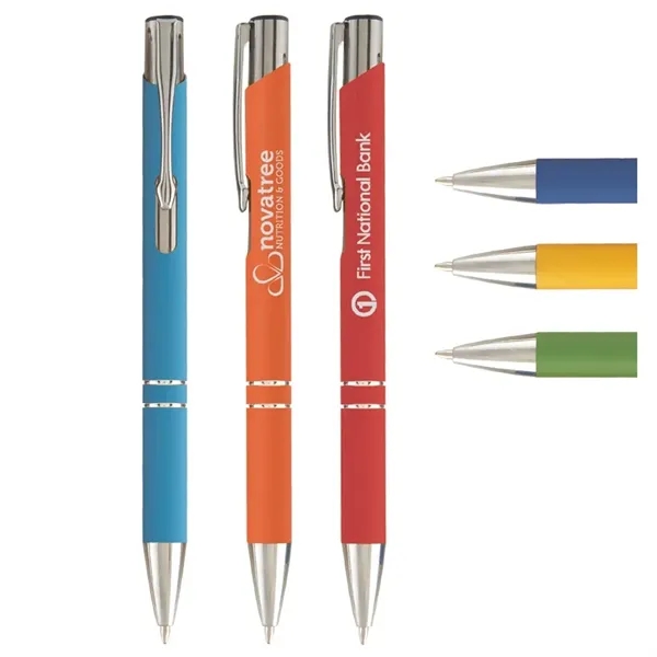 Tres-Chic Softy+ - Laser Engraved - Metal Pen - Tres-Chic Softy+ - Laser Engraved - Metal Pen - Image 0 of 12