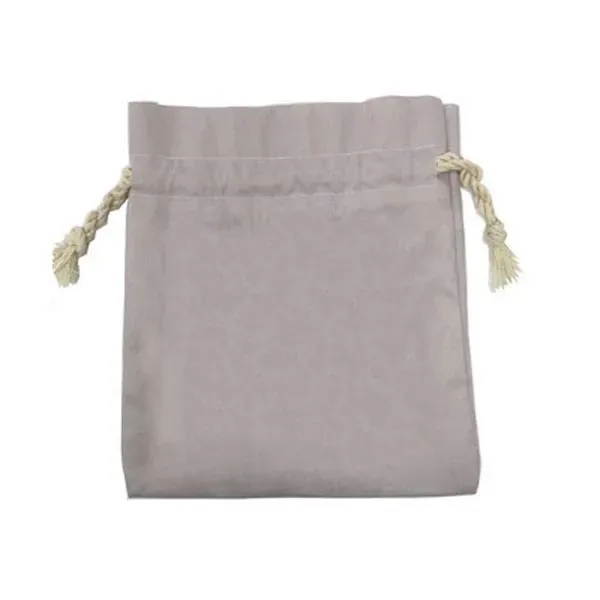 Custom Printed Drawstring Cotton Pouch w/Full Color Print - Custom Printed Drawstring Cotton Pouch w/Full Color Print - Image 2 of 2
