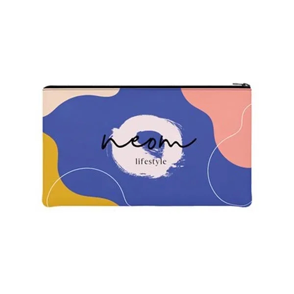 Cotton Made Cosmetics Pouch w/Full Color Print - Cotton Made Cosmetics Pouch w/Full Color Print - Image 1 of 3