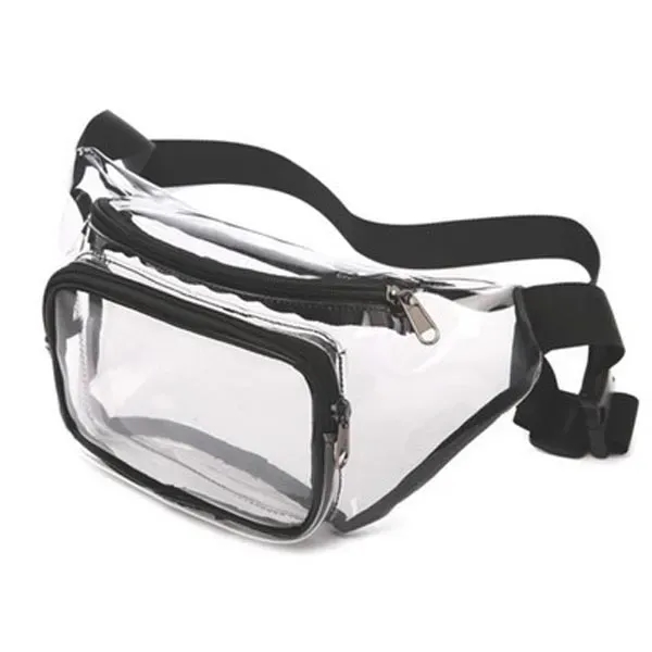 Customized Waterproof Waist Bag Clear Purse Transparent - Customized Waterproof Waist Bag Clear Purse Transparent - Image 1 of 4