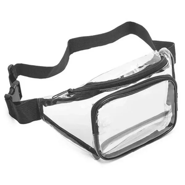 Customized Waterproof Waist Bag Clear Purse Transparent - Customized Waterproof Waist Bag Clear Purse Transparent - Image 3 of 4