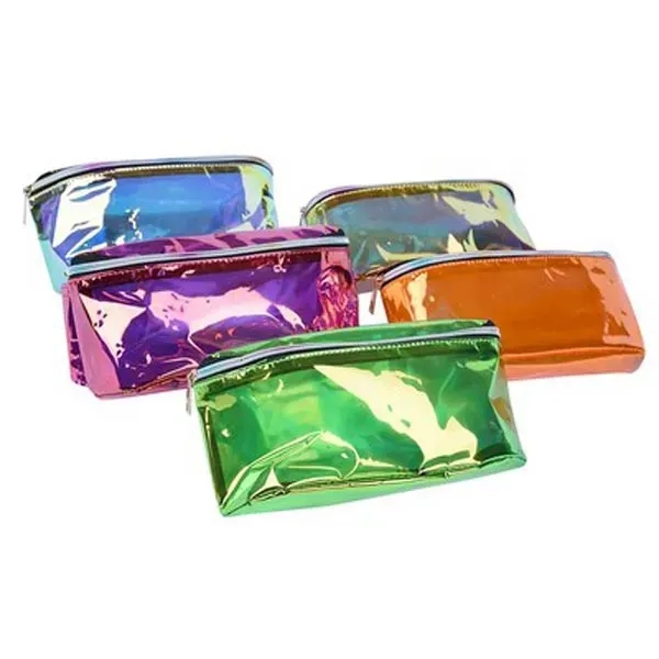 Transparent Laser PVC Fanny Pack Unisex Glitter Waist Bag - Transparent Laser PVC Fanny Pack Unisex Glitter Waist Bag - Image 4 of 4