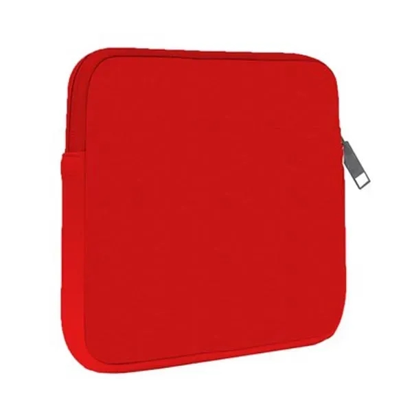 Custom Printed Neoprene Laptop/Tablet Sleeve w/Zipper - Custom Printed Neoprene Laptop/Tablet Sleeve w/Zipper - Image 1 of 4