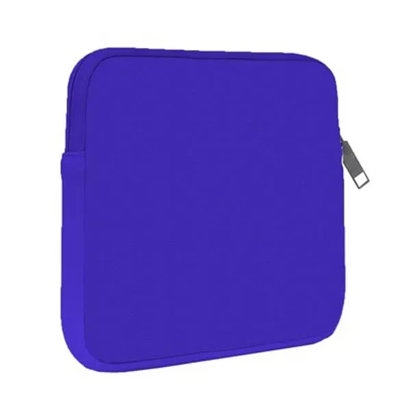 Custom Printed Neoprene Laptop/Tablet Sleeve w/Zipper - Custom Printed Neoprene Laptop/Tablet Sleeve w/Zipper - Image 2 of 4