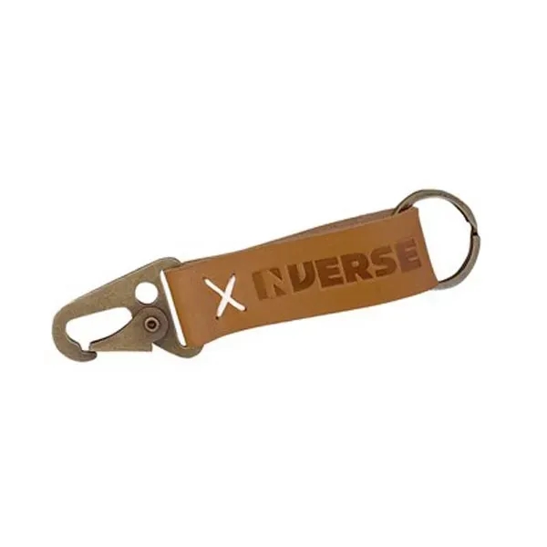 Leather Carabiner Keychain - Leather Carabiner Keychain - Image 3 of 5