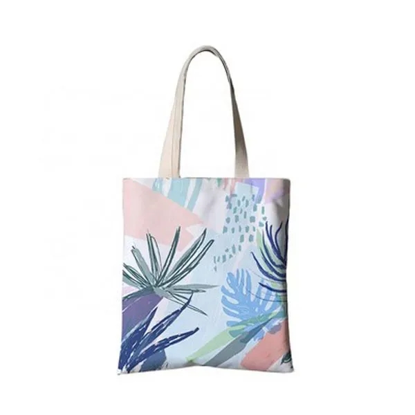 Full Color Cotton Tote Bags - Full Color Cotton Tote Bags - Image 1 of 2