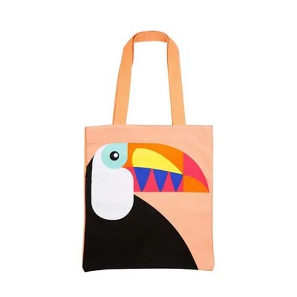 Full Color Cotton Tote Bags - Full Color Cotton Tote Bags - Image 2 of 2