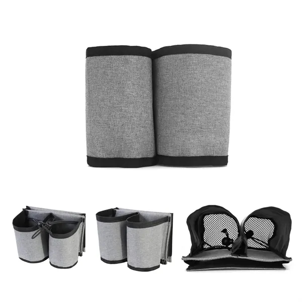 Travel Luggage Beverage Caddy - Travel Luggage Beverage Caddy - Image 1 of 2