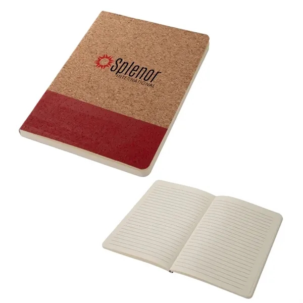Boardwalk Two-Tone Cork Junior Notebook - Boardwalk Two-Tone Cork Junior Notebook - Image 0 of 1