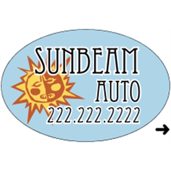 2" x 3" Oval Roll Label - 2" x 3" Oval Roll Label - Image 1 of 16