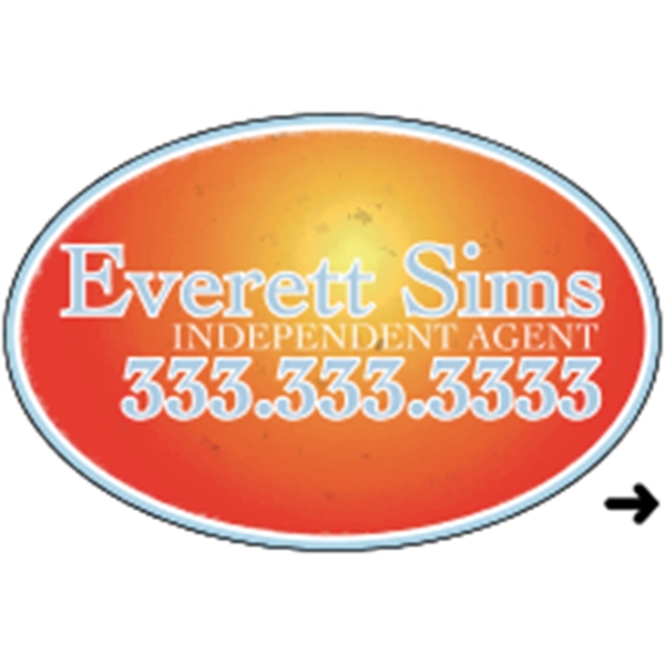 2" x 3" Oval Roll Label - 2" x 3" Oval Roll Label - Image 6 of 16