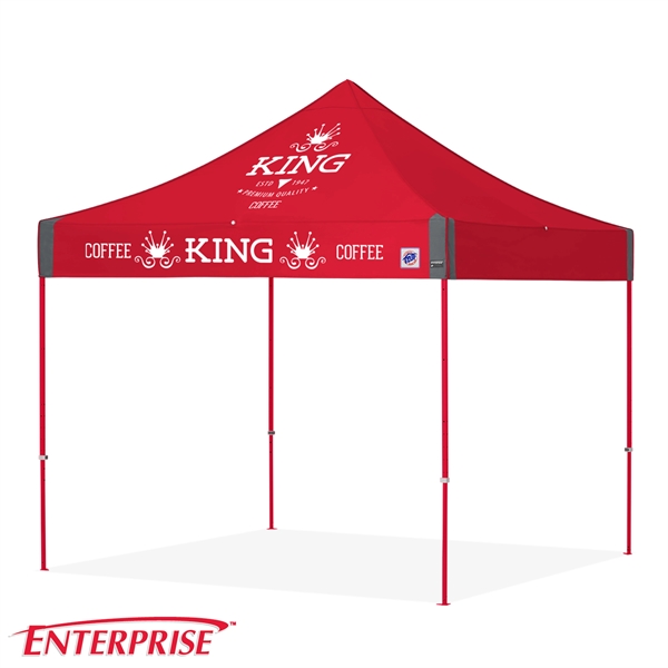 Enterprise™ 10' x 10' Commercial Shelter - Fusion Print - Enterprise™ 10' x 10' Commercial Shelter - Fusion Print - Image 2 of 6