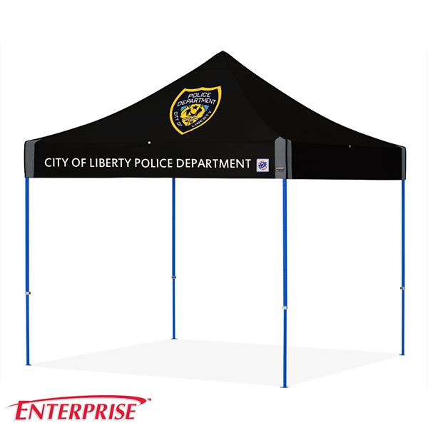 Enterprise™ 10' x 10' Commercial Shelter - Fusion Print - Enterprise™ 10' x 10' Commercial Shelter - Fusion Print - Image 1 of 6