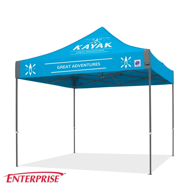 Enterprise™ 10' x 10' Commercial Shelter - Fusion Print - Enterprise™ 10' x 10' Commercial Shelter - Fusion Print - Image 4 of 6