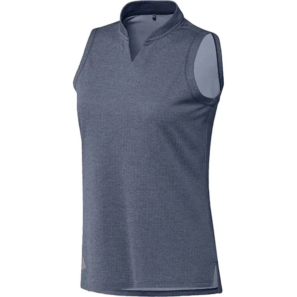 Adidas Ladies Ultimate365 Heat.Rdy Textured Sleeveless Polo - Adidas Ladies Ultimate365 Heat.Rdy Textured Sleeveless Polo - Image 2 of 4