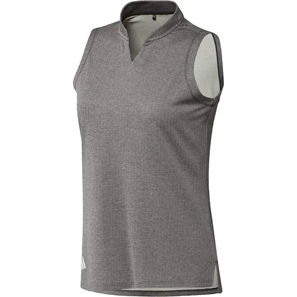 Adidas Ladies Ultimate365 Heat.Rdy Textured Sleeveless Polo - Adidas Ladies Ultimate365 Heat.Rdy Textured Sleeveless Polo - Image 3 of 4