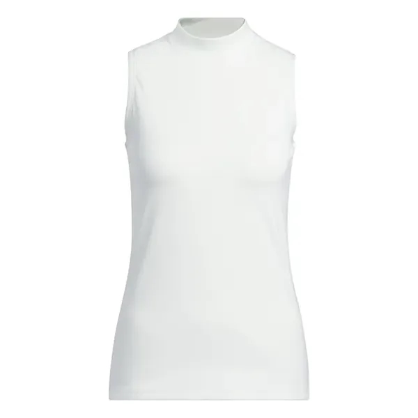 Adidas Ladies Ultimate365 Sleeveless Mock Neck Polo - Adidas Ladies Ultimate365 Sleeveless Mock Neck Polo - Image 4 of 4