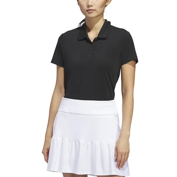 Adidas Ladies Ultimate365 Solid Short Sleeve Polo - Adidas Ladies Ultimate365 Solid Short Sleeve Polo - Image 1 of 8