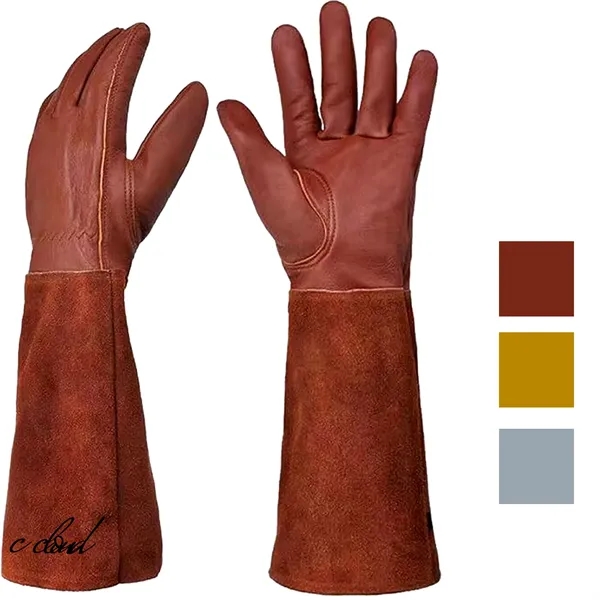 Leather Garden Gloves - Leather Garden Gloves - Image 0 of 4