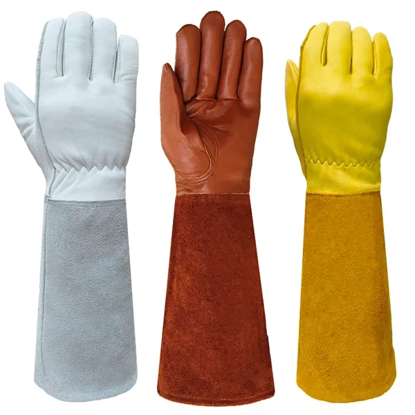 Leather Garden Gloves - Leather Garden Gloves - Image 1 of 4