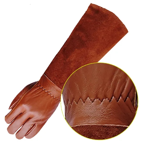 Leather Garden Gloves - Leather Garden Gloves - Image 3 of 4