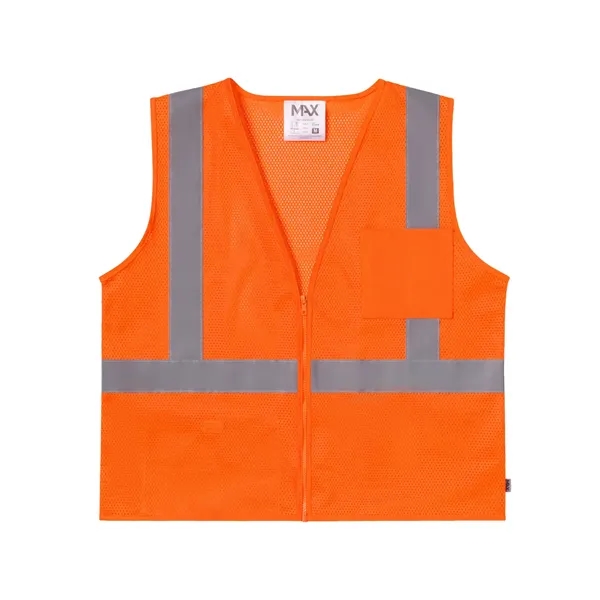 Hi-Viz ANSI Class 2 Mesh Safety Vest with Pocket (NEW) - Hi-Viz ANSI Class 2 Mesh Safety Vest with Pocket (NEW) - Image 0 of 1