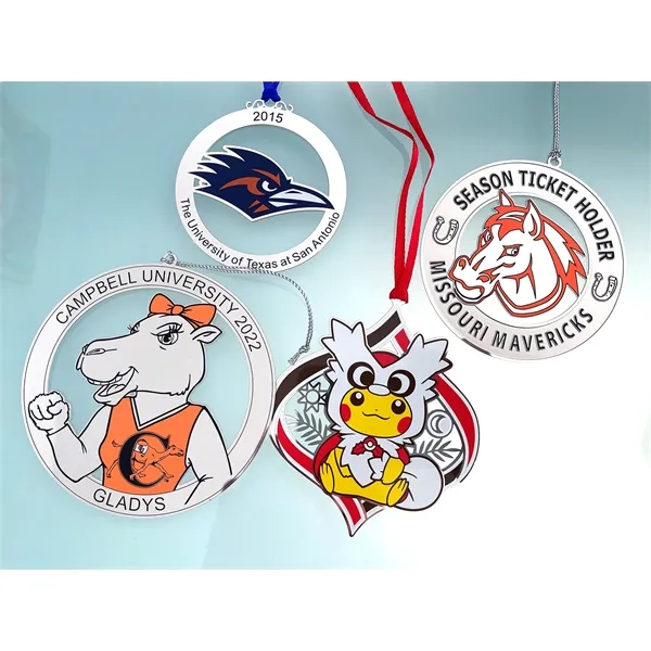 Custom Stainless Steel Ornaments .3, .4, .5 mm thickness - Custom Stainless Steel Ornaments .3, .4, .5 mm thickness - Image 2 of 3
