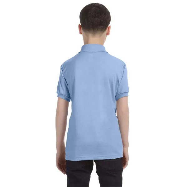 Hanes Youth EcoSmart® Jersey Knit Polo - Hanes Youth EcoSmart® Jersey Knit Polo - Image 25 of 62