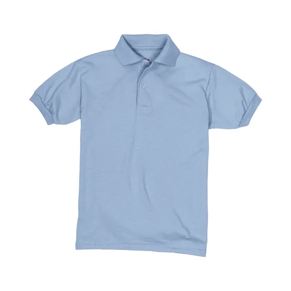 Hanes Youth EcoSmart® Jersey Knit Polo - Hanes Youth EcoSmart® Jersey Knit Polo - Image 45 of 62