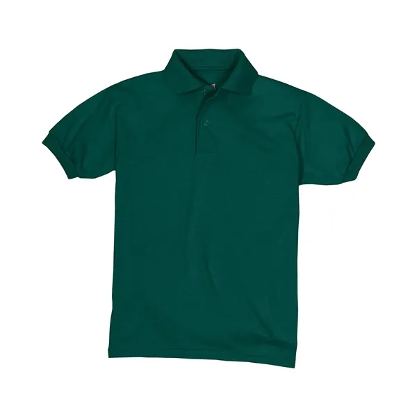 Hanes Youth EcoSmart® Jersey Knit Polo - Hanes Youth EcoSmart® Jersey Knit Polo - Image 51 of 62