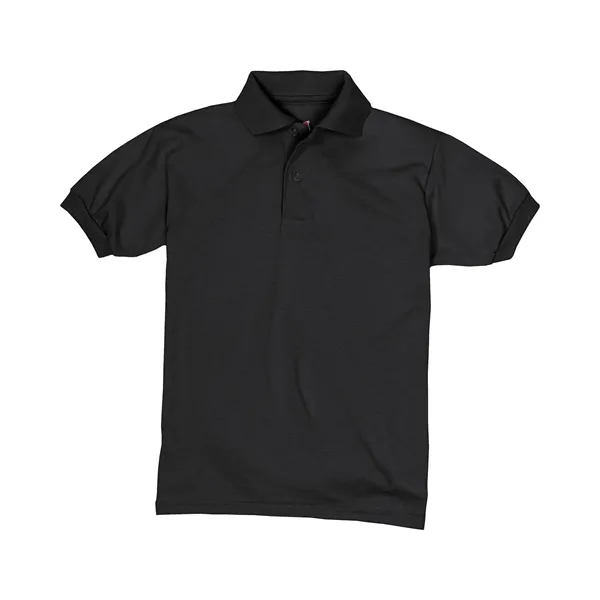 Hanes Youth EcoSmart® Jersey Knit Polo - Hanes Youth EcoSmart® Jersey Knit Polo - Image 54 of 62